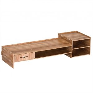 HJLIAN Support pour ecran d'ordinateur portable, support pour ecran d'ordinateur, etagere de bureau moderne (n¡ã 2) - Neuf