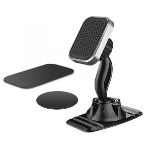 Support Magnétique Ultra-Résistant Pour Téléphone Avec Adhésif 3m, Rotation À 360°, Grande Compatibilité Et Fonction D'encliquetage Rapide - Neuf
