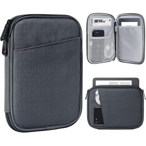 6-7 Pouces Housse Pour Tablette Kindle Paperwhite Et Kindle Colorsoft Signature Edition,Housse Protectrice Avec Pochette Pour Kindle E-Reader/Kindle Oasis,Gris Sid&eacute;ral - Neuf