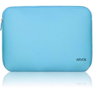 LORANKA-11 11,6 12 Pouces Housse Ordinateur Portable Pochette en N&eacute;opr&egrave;ne Protection Sacoche pour PC Chromebook Ultrabook Netbook Tablette (Bleu Clair) - Neuf