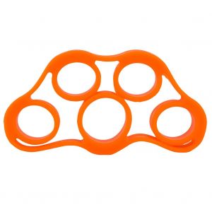 Poignee En Silicone Pour Etirer Les Doigts, Outil De Musculation, De Relaxation Et De Fitness (Orange) - Neuf