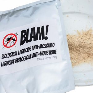 KALANKA-BTI WP Larvicide anti larves de moustiques pour 200m² à base de BTI. Formule larvicide concentrée. Pour Piscine/Eau Stagnante/Bassin. Bacillus Thuringiensis Israelensis (100g) - Neuf