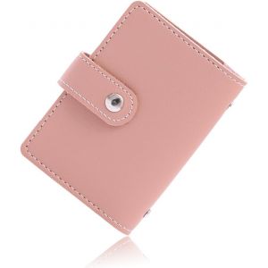 TRAHOO-Porte-cartes de cr&eacute;dit homme Bo&icirc;te &agrave; cartes de cr&eacute;dit Bo&icirc;te &agrave; cartes Portefeuille en cuir RFID pour femme Bo&icirc;te &agrave; cartes 26 emplacements pour cartes avec portefeuille zipp&eacute; - Neuf