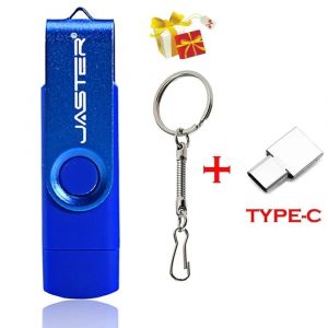 ORE-Clé USB 3 en 1 OTG Haute Vitesse Pen Drive 64GB 32GB Adaptateur TYPE-C Cadeau 16GB 8GB Clé Micro USB Rouge Stockage Externe 4 GB-Navy blue-16GB - Neuf
