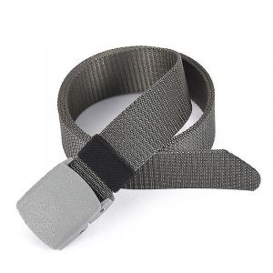 Ceinture En Toile Ceinture Pour Hommes Jeune Ceinture Automatique Boucle Lisse Pantalon Hypoallergénique Ceinture Décontractée En Nylon Pour Hommes Et Femmes - Neuf