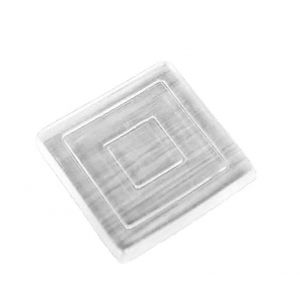 16pcs Chair Leg Caps Silicone Chair Glides Ronds Carrés Antidérapants Silicone Pads Pour Meubles Pieds Chaises Tables (40 * 40mm Clear) - Neuf