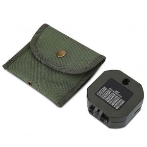 Boussole Militaire Portable De Haute Précision Survie En Plein Air Camping Équipement De Randonnée - Neuf