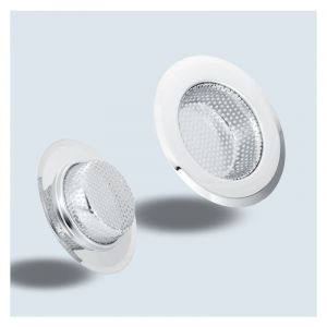 Cr&eacute;pine d'&eacute;vier 2 pi&egrave;ces 11,5 cm de diam&egrave;tre Cr&eacute;pine d'&eacute;gout en acier inoxydable Cr&eacute;pine d'&eacute;vier durable, id&eacute;ale pour les &eacute;viers domestiques, les cuisines, les salles de bains et les lavabos. - Neuf