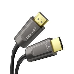 ERYI-Câble Hdmi En Fibre Optique 4K Haute Vitesse 18 Gbit/S, Compatible Avec Fire Tv, Prise En Charge 3D, Fonction Ethernet, Vidéo 4K 2160P, 1080P, 3D, 4K Tv/Hdtv/Blu-Ray (20 M) - Neuf
