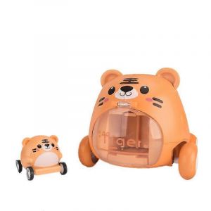 Cartoon mini catapult car popular toy for children-tigre - Neuf