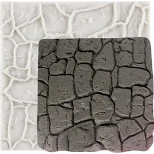 Jexnovashop-Moule En Silicone Textur&eacute; En Forme De Brique Pour D&eacute;coration De G&acirc;teaux, Bonbons, Chocolat, P&acirc;te &Agrave; Sucre, Argile Polym&egrave;re - Neuf