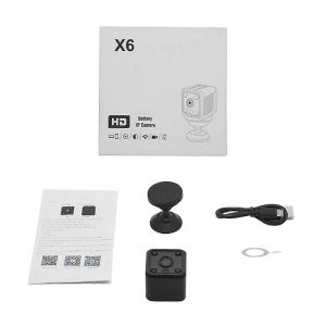 X6 Pour Smart Home Cam&eacute;ra Sans Fil Wifi Cam&eacute;scope Babyphone Support Nuit Pour - Neuf