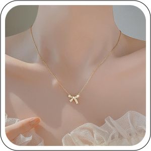 Kal-Collier Ras De Cou En Cristal Avec Noeud Papillon Collier Pendentif En Cristal Avec Noeud Papillon Strass Collier Ras De Cou Boho Avec Noeud Papillon Bijoux De Charme Pour Femmes Et Filles - Neuf