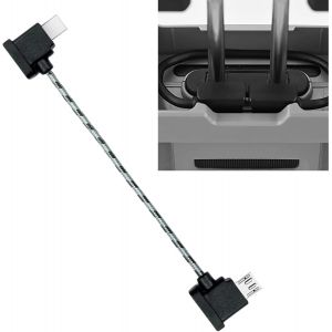 Tye-Câble De 15 Cm De Type C Vers Micro Usb Pour Télécommande Dji, Câble De Télécommande U/Sb Vers U/Sb-C, Usb C T-O Us/B C En Nylon Tressé R-Emote C-Ontroller C-Able, Chargeur U/Sb C C-Able (Port - Neuf