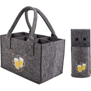 CAUC-Cadeaux amusants pour hommes, sac &agrave; main pour homme, cadeau d'anniversaire, pour homme, fr&egrave;re, P&acirc;ques, barbecue, 1 porte-bi&egrave;re, sac &agrave; main pour homme avec 1 porte-ceinture de bi&egrave;re. - Neuf