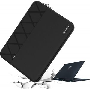 Housse Pour Ordinateur Portable 14 Pouces Pour Msi Gaming Laptops Stealth 14 Ai Studio A1V, Msi &Eacute;tui De Protection Avec Poche Pour Accessoires (E424)[L203] - Neuf