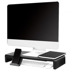 Logilink Bp0140 R&eacute;hausseur D &eacute;cran Noir Mat Ergonomique - Neuf