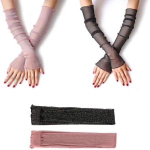 2 Paires De Femme Protection Uv Bras Courtes, Idéal Pour Le Vélo, Le Golf, Le Tennis, La Conduite, De La Randonnée Et Des Activités De Plein Air. - Neuf