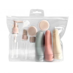 Bouteilles De Voyage Portables Et Reutilisables, Contenants Complets Pour Produits De Toilette Et Cosmetiques, Pour Voyage D'affaires - Neuf