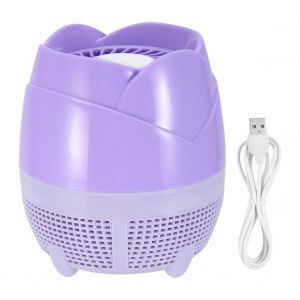 HJLIAN Lampe LED anti-moustiques USB pour la maison, piege a insectes, mouches, violet - Neuf