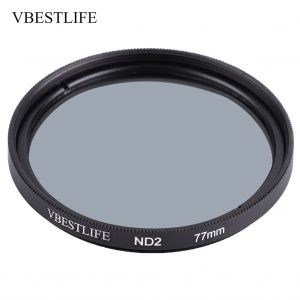 Filtre ND2 a densite neutre multi-couches en verre optique ultra-fin VBESTLIFE pour reflex numerique (77 mm) - Neuf