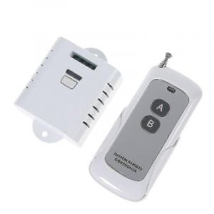 Sans fil une touche télécommande interrupteur récepteur Ac 85-250V Émetteur de relais - Neuf