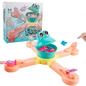 Nourrir les grenouilles pour manger des biscuits, jouets &eacute;ducatifs pour enfants, jeu de soci&eacute;t&eacute; &eacute;lectrique pour f&ecirc;te familiale, jouet amusant pour parents et enfants - Neuf