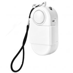 Alarme personnelle de securite 120 dB pour filles, autoprotection anti-loup avec lumiere LED blanche - Neuf