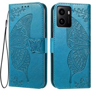 Kal-Coque Pour Hmd Pulse/Hmd Pulse+ (6.65"" Inches) Etui Flip Magnétique Avec 3 Fentes Pour Cartes 1 Portefeuille, Housse - Bleu - Neuf