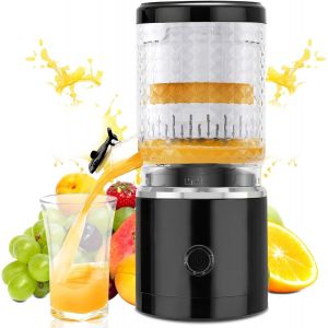 LETNERNY-Presse Agrume Electrique, 60W Presse Citron, Presse Orange Automatique, Machine Jus D'Orange Portable, Rechargeable Usb, Presse Fruit Avec , Pour Orange, Citron, Pamplemousse - Neuf