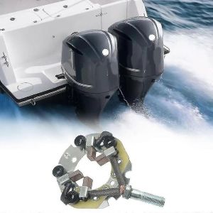 6n7-81840 Jeu de balais de carbone compatible avec moteur hors-bord 115hp 150hp 200hp 6n7-81840-00 moteur de bateau - Neuf