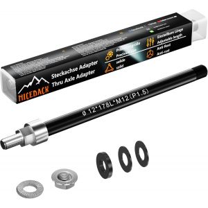 Subzonal-Adaptateur M12 Pour Remorque De V&eacute;lo, Longueur De Tige R&eacute;glable - Neuf