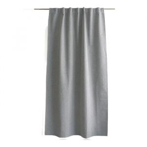 1 Rideau Occultant Total 140 X 240 Cm Eclipse Gris Clair - Neuf
