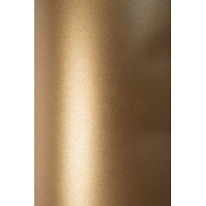 10x carton brillant marron nacré 300g A4 210x297mm Sirio Pearl Fusion Bronze papier décoratif effet métallique pour invitations cartes de v?ux bricolage billets d'entrée marque-places DIY - Neuf