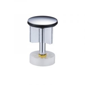 Bonde de lavabo de salle de bain de 40 mm, remplacement robuste en laiton chromé - Neuf