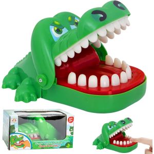 SANSH-Jeu de Jouets de Crocodile pour Enfants Dents de Crocodile Jouet Jouet Amusant Crocodile Dents Jeu pour Enfants de Plus de 3 Ans - Neuf