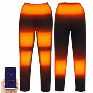 Pantalon Chauffant Electrique A Controle Par Application, Controle De La Temperature A 5 Niveaux, Pour Mollets, Cuisses, Genoux, Taille, Abdominaux, Pantalon Elastique Chauffant - Neuf