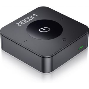 VornixorSarlshop-R&eacute;cepteur &Eacute;metteur Bluetooth 5.0, Adaptateur Audio sans Fil 2 en 1, pour TV/PC/MP3/Gym/Avion/Haut-parleur et St&eacute;r&eacute;o Domestique (Optique, 3,5 mm AUX, RCA), Appairage Simultan&eacute; de 2 Ap - Neuf