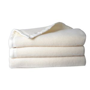 Couverture Laine Woolmark Double Face - Neuf