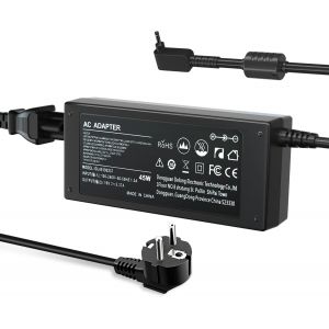 45W Charger for Acer Swift 3 SF314-51 SF314-52 SF314-42 SF314-54 SF314-57 SF315-51 SF315-52 SF315-42 Acer Chromebook 13 R13 15 A13-045N2 A CB5 CB5 3 PA-1450-26 Acer Adapter (3 mm x 1.1 mm) - Neuf
