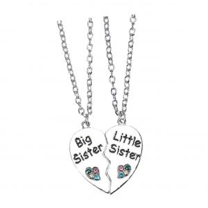 Collier Pendentif C?ur (1 Pi&egrave;ce) Pour Petite Amie, Design Cr&eacute;atif, Mat&eacute;riau En Alliage Durable, Id&eacute;al Pour Les Remises De Dipl&ocirc;mes. - Neuf