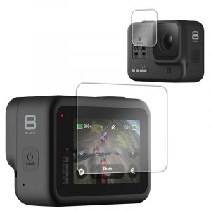 Protecteur d'&eacute;cran en verre tremp&eacute; pour GoPro HERO 8 Black - Neuf