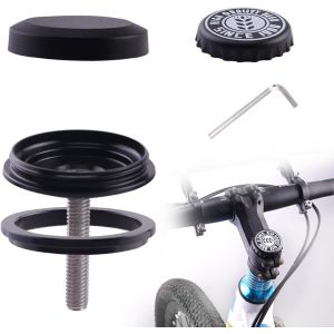 VornixorSarlshop-Support de v&eacute;lo Airtag - &Eacute;tanche - Protection antivol pour v&eacute;lo Airtag - Support de capuchon de potence cach&eacute; pour AirTag - Accessoire de traceur GPS de v&eacute;lo - Neuf