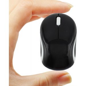 KALANKA-Mini souris sans fil mignonne pour ordinateur portable, petite taille, portable, compacte, voyage, souris optique USB, 3 boutons, 1600 dpi, souris sans fil pour PC, ordinateur portable, MacBo - Neuf