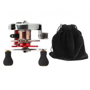 Moulinet De Peche Portable Ba60 Tout Metal, Rapport De Vitesse 2,5:1, 2 Roulements, Accessoire Pour Droitier - Neuf