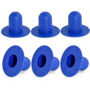 Bouchons muraux de rechange pour piscine (lot de 6) - Accessoires de piscine Intex, pour piscine hors sol, bouchon de filtre pour pompe de piscine pour la plupart des piscines hors sol. - Neuf