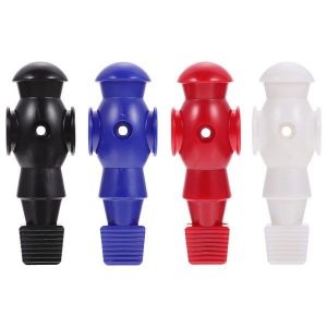 Lot de 4 joueurs de baby-foot en résine de qualité supérieure ¿ Figurines d'action durables pour baby-foot ¿ Couleurs vives et installation facile - Neuf