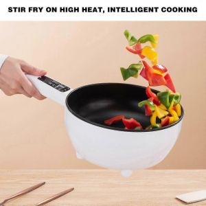 Poêle Électrique Intelligente,Poêle Antiadhésive Multifonctionnelle Avec Température Réglable Et Minuterie Pour La Cuisine À Domicile - Neuf