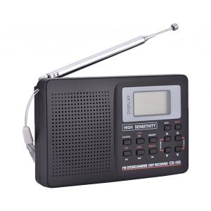 Recepteur radio-reveil pleine frequence FM/aM/SW de type 2 (livre sans piles) - Neuf