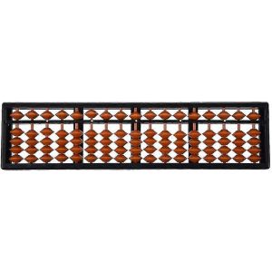 17 chiffres Abacus Soroban Perles Colonne Traditionnel Enfant &Eacute;cole Apprentissage des math&eacute;matiques - Neuf